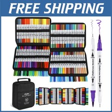 160 Water-based Dual Tip Markers - Adult Coloring Pens