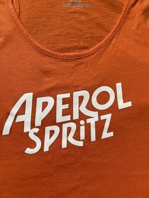 Aperol Spritz Unisex Orange Tank Top Size XL  Casual Summer