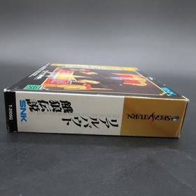 Real Bout Fatal Fury Sega Saturn with 1MB RAM Cartridge Japan