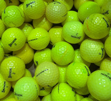 Srixon Z-Star Yellow Mix 12 Pack Used Golf Balls AAA 3A Bulk Recycled Balls