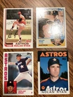 Nolan Ryan Topps Astros lot  MLB 4 Cards