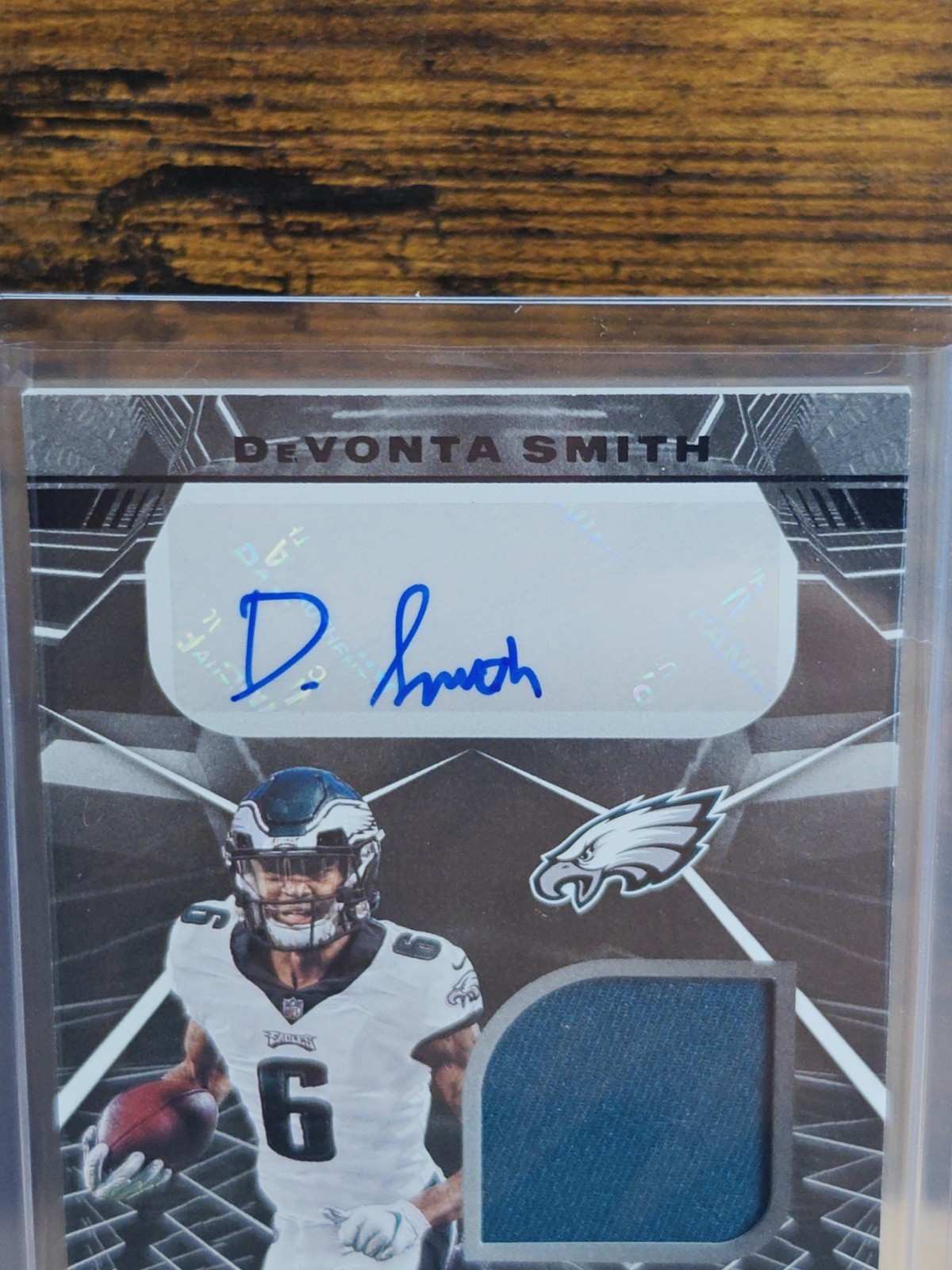 2021 Panini Black DeVonta Smith Rookie Patch Auto /99 RPA #RSM-DS🔥 view 3