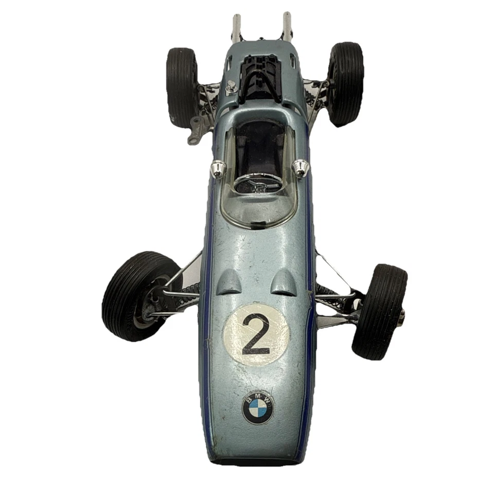 Vintage Schuco 1072 BMW Formula 2 , Germany, Open Wheel Wind Up WORKS With Key - Image 2 of 4