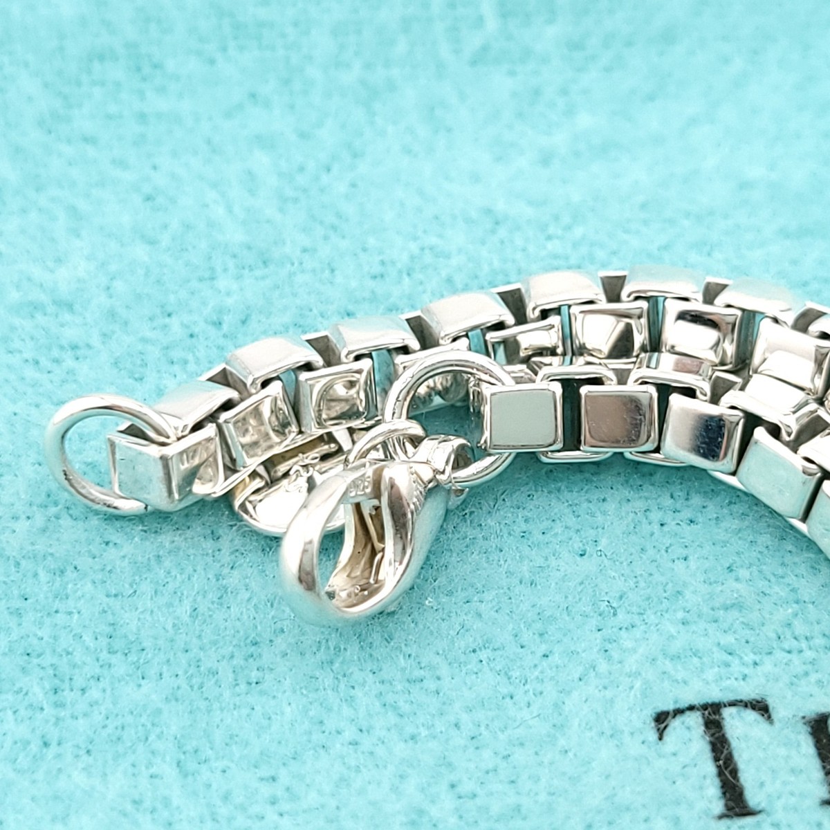 アクセサリー Vintage Tiffany Venetian Chain Bracelet Tiffany & Co. Sterling Silver Venetian Chain Link Bracelet