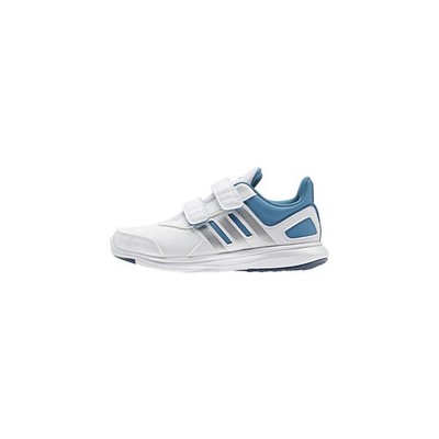 Shoes Kids Adidas Hyperfast 20 CF AQ3858 White-Light blue