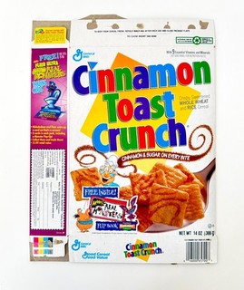 Vintage 1995 General Mills Cinnamon Toast Crunch NICKELODEON AAAHH REAL MONSTERS