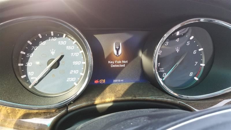 16 2016 MASERATI QUATTROPORTE GTS SPEEDOMETER INSTRUMENT GAUGE CLUSTER 670034284