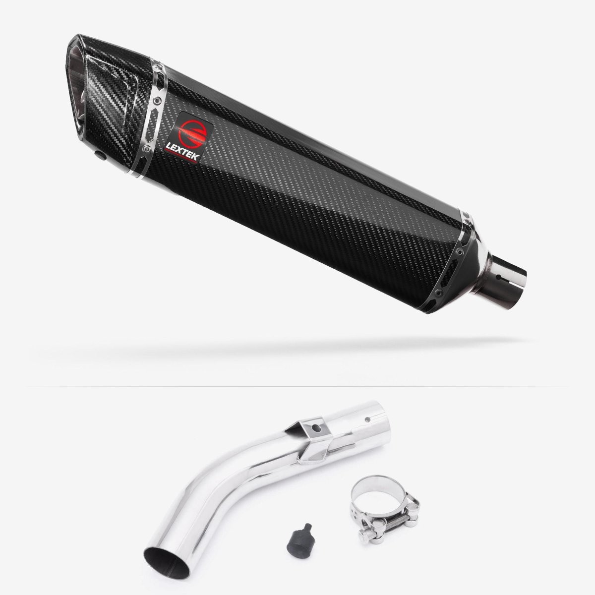 Lextek Slip-on Stainless Steel 400mm Exhaust for Honda VFR800 14-19