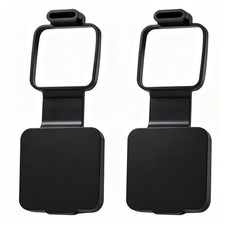 M-1840-fp 2 Trailer Hitch Receiver Plug Cover For 2003-2024 Ford Receivers 2pcs