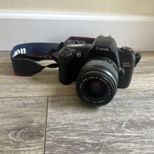 Canon EOS Rebel G 35mm Film Camera w/ Canon EF 35-80mm Lens, strap- Not Tested