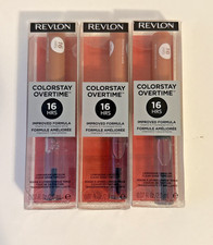 3 Pack - Revlon Colorstay Overtime 16HR LipColor 510 Boundless Nude -NEW IN BOX!