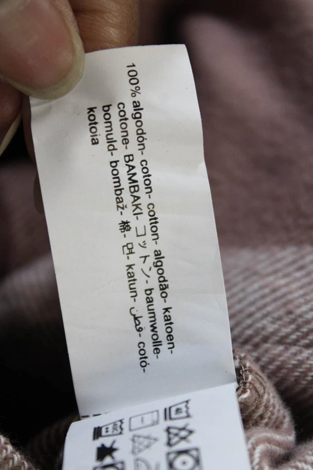 Camisa Zara Niñas Algodón Estampado a Cuadros Cuello Abotonada Marrón Talla 8-9 Foto 4 de 4