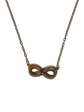 Swarovski Infinity Necklace -- YLW with Top, Women's