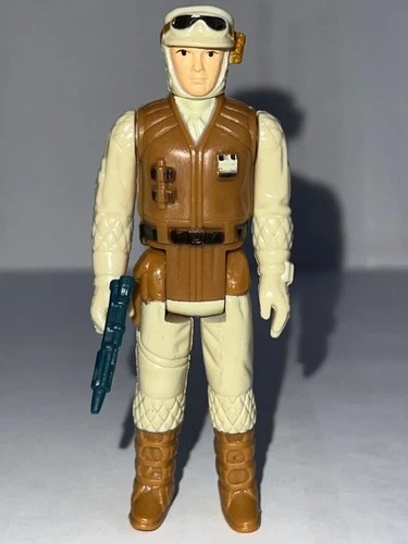 Star Wars Vintage Kenner 1980 Hoth Rebel Soldier w/ (MOLDED LEGS) LOOKS AWESOME!