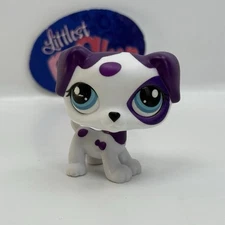 DALMATIAN DOG #128 - Authentic Littlest Pet Shop - Hasbro LPS