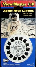 Apollo Moon Landing July 20 1969 3d View-Master 3 Reel Packet NEW SEALED
