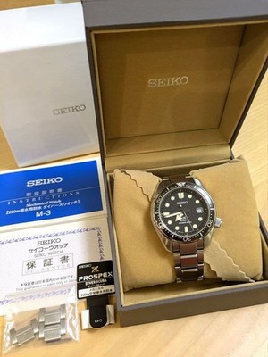 Seiko Prospex SBDC061 Sumo Diver Automatik schwarzes Zifferblatt Japan #O004