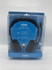 Logitech H390 Black Over the Ear USB Headset