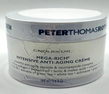 Peter Thomas Roth Mega-Rich Intensive Anti-Aging Creme 3.4 oz/100 ml NEW Sealed