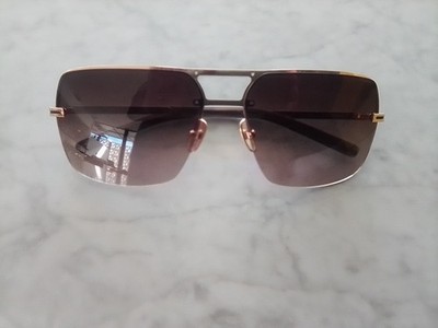 SAMA EYEWEAR SUNGLASSES MODEL BRAVADO IN GOLD-BLACK COLOR COMBINATION