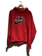 NIKE Parka L Cotton RED