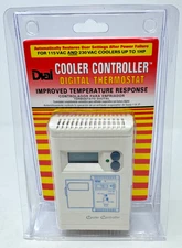 Dial 7617 115 / 230 Volt LCD Digital Thermostat for Evaporative / Swamp Coolers