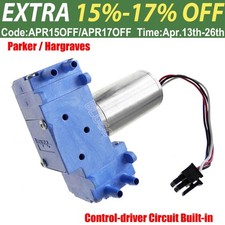 DC12V Miniature Diaphragm Pump Brushless Dual Head Vacuum Pump for Either Vacuum