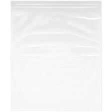 Plymor 20" x 24", 4 Mil Heavy Duty Zipper Reclosable Plastic Bags