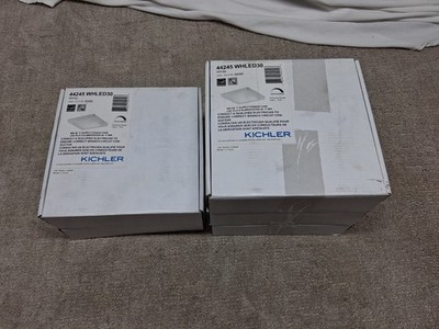 Kichler 44245 Lot Of 5 White LED30 Dimmable Flush Mount 3000K 14.5W