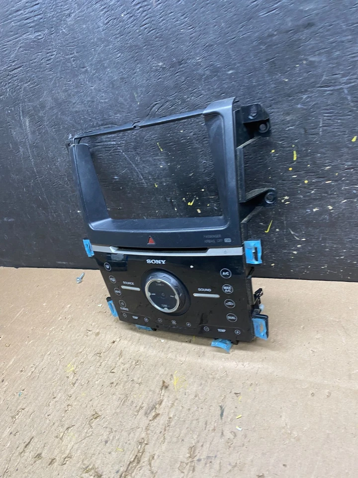 Ford Edge 2011-2014 calefacción climatización radio CD control tablero bisel T8626 DG Foto 3 de 4