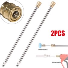 2pcs Power Washer Extension Wand 16 Inch 1/4'' Connect  Pressure Washer Lance