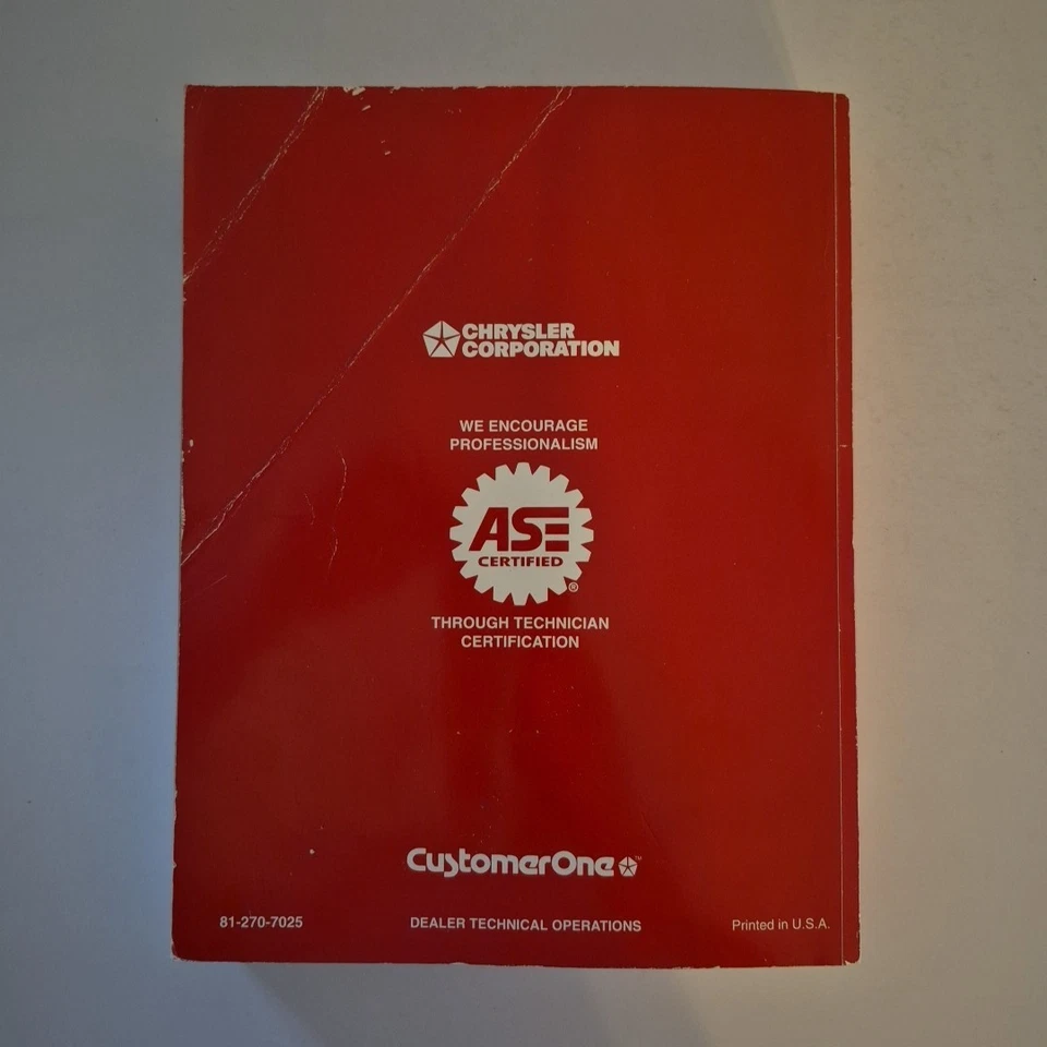 1997 Plymouth Dodge Neon Shop Manual Original OEM Repair Service Book - Image 4 of 4