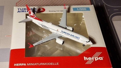 Herpa Wings	533768	Boeing B737 MAX 8	Turkish Airlines TC-LCA
