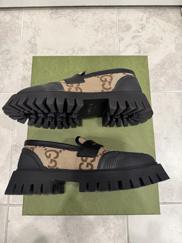 Gucci Novo GG Loafer - Camel Black US 6M (Used) - Image 2 of 4