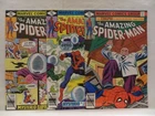 LOT OF 3 1979 AMAZING SPIDER-MAN COMICS..VOL.1..NO.197-199..MARVEL..MYSTERIO!!!