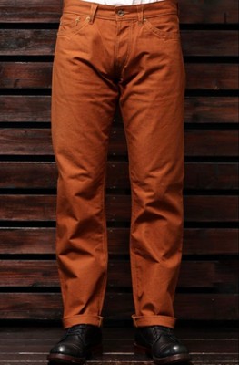 STEVENSON OVERALL Calistoga 340 W30 Brown Duck Canvas Pants | eBay