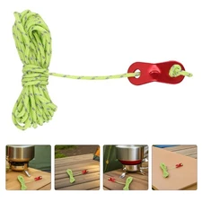 8pcs Outdoor Camping Guylines Ropes 4m Reflective Nylon Parachute Cord