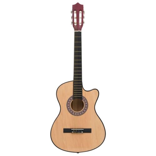 12-tlg. Westerngitarre Set Akustisch Cutaway mit 6 Saiten 38" - Bild 7 von 11