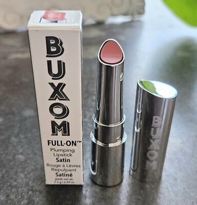 Buxom BODY CON Full On Plumping Lipstick Satin .09 oz Full Size NIB!