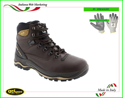 SCARPE TREKKING UOMO GRISPORT 11205 ESCURSIONI CACCIA MONTAGNA