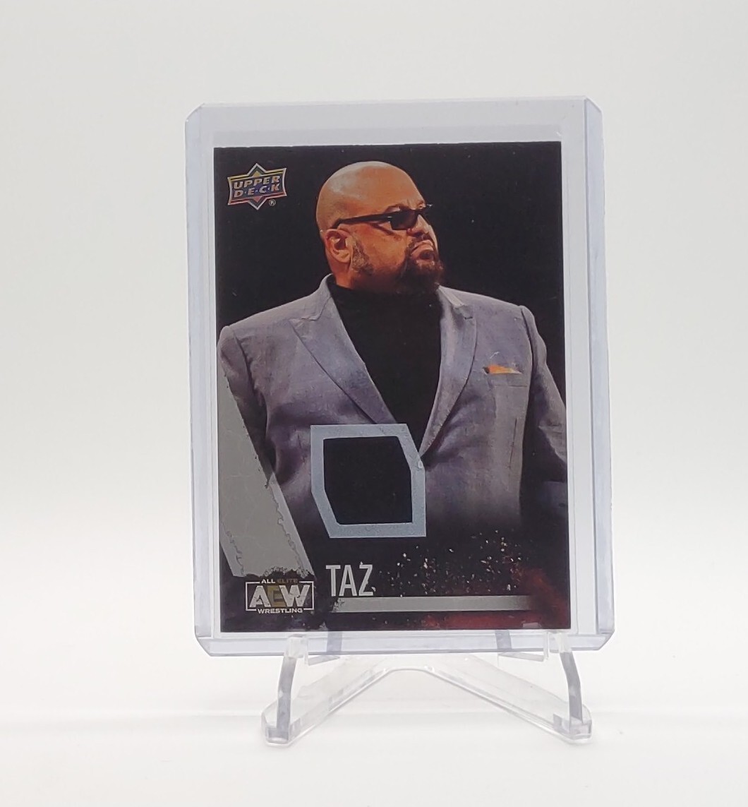 2021 Upper Deck AEW - Taz Memorabilia Relic Insert