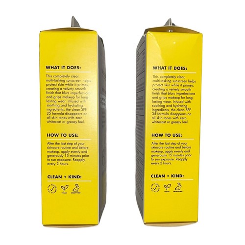 2 PACK: e.l.f. SKIN Suntouchable Invisible SPF 35 Sunscreen NEW - Picture 3 of 5
