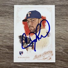 Anthony Ranaudo 2015 Autographed Topps Rookie Allen & Ginter Texas Rangers #36