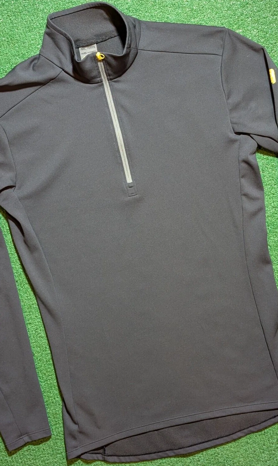 arcteryx performance stretch 1/4 zip l/s base-layer
