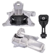 3PCS Engine Motor & Trans Mount for 2016-2019 Honda Civic 50820-TBA-A02 A45004
