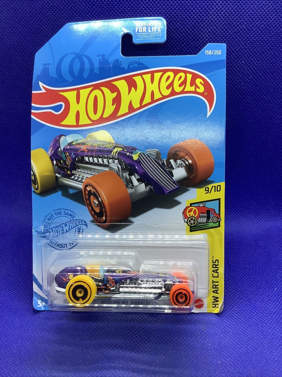 Hot Wheels - 2021 HW Art Cars 9/10 Rocket Oil Special 158