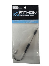 Fathom HS-FATHSS-08/0 Hookset SS Cbl Sngl Trolling Lance 8/0 6"