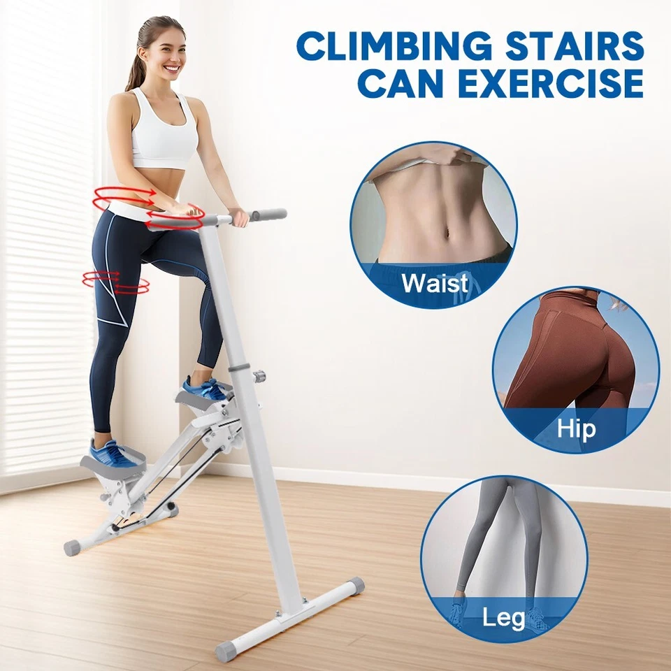 Stair Stepper for Home Gym Exercise Adjustable Vertical Climber Exercise Machine - image 2 of 4