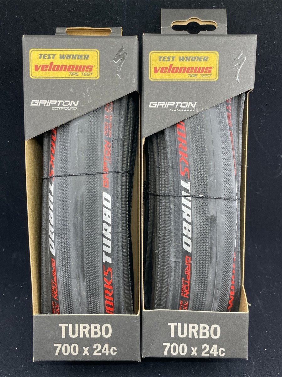 Specialized S-works Turbo700cチューブラータイヤ2本 TWO Specialized S-WORKS Turbo 700cc x 24mm Folding Clincher