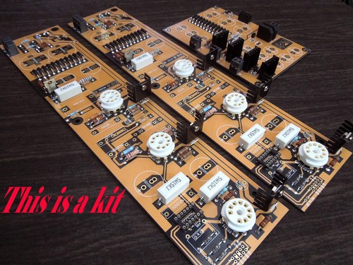 Kit fai da te scheda preamplificatore stadio phono tedesco D.Klimo LAR Gold Plus tubo MM/MC - Foto 3 di 7